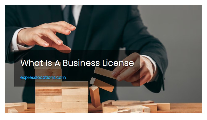 What Is A Business License